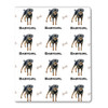 Watercolor Rottweiler Personalized Gift Wrap