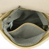 Khaki Front Flap Crossbody - Vegan Leather