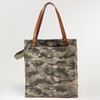 Shimmer Camo Canvas Multi-Pocket Ultimate Market Tote