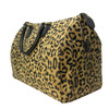 Leopard Duffie Overnighter Bag