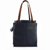 Navy Canvas Multi-Pocket Ultimate Market Tote-Embroidered