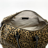 Leopard Duffie Overnighter Bag - Embroidered Leopard Duffie Overnighter Bag - Embroidered