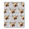 Photo Antlers Personalized Gift Wrap
