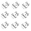 White Scripted Wedding Personalized Gift Wrap