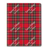 Tartan Tidings Personalized Gift Wrap