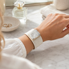 Drusy Leather Cuff Bracelet