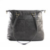 London Convertible Tote- Dark Gray - Vegan Leather