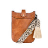 Camel Lulu Crossbody - Vegan Leather