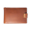 Saddle Genuine Leather Slim Wallet