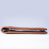Saddle Genuine Leather Slim Wallet