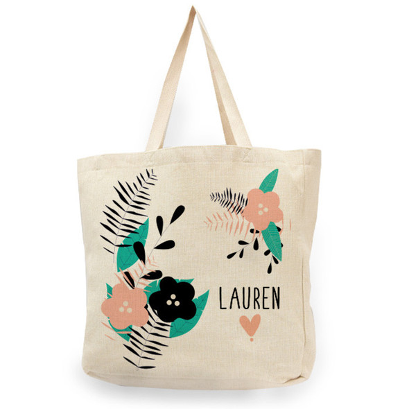 Foliage Natural Shopper Tote Foliage Natural Shopper Tote