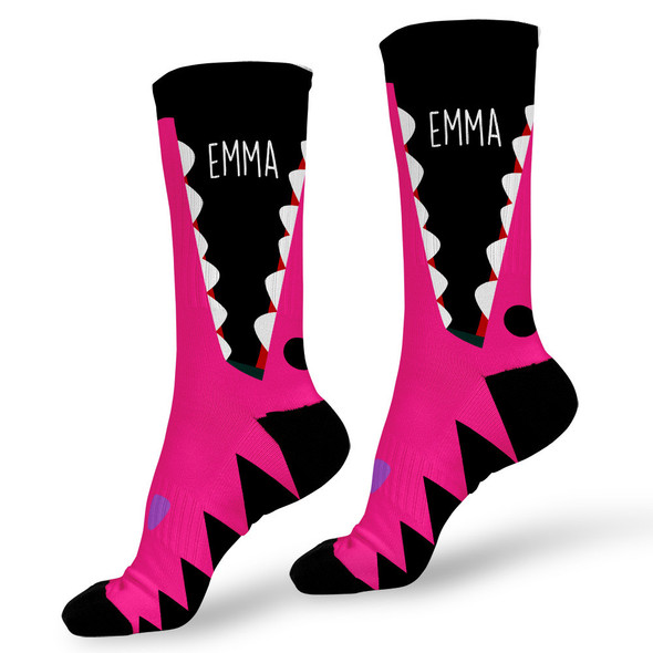 Dino-Bite Personalized Socks Dino-Bite Personalized Socks