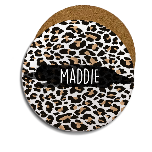 Leopard Sandstone Coaster Leopard Sandstone Coaster