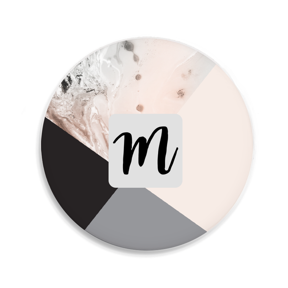 Blush Marble Sandstone Coaster Blush Marble Sandstone Coaster