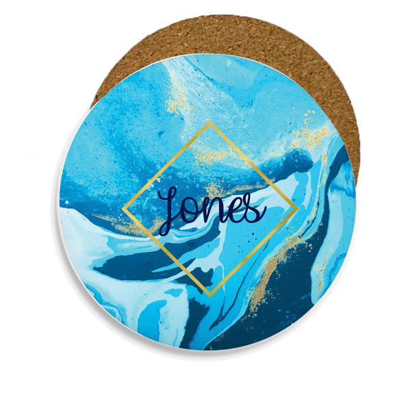 Ocean Marble Sandstone Coaster Ocean Marble Sandstone Coaster
