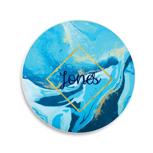 Ocean Marble Sandstone Coaster Ocean Marble Sandstone Coaster