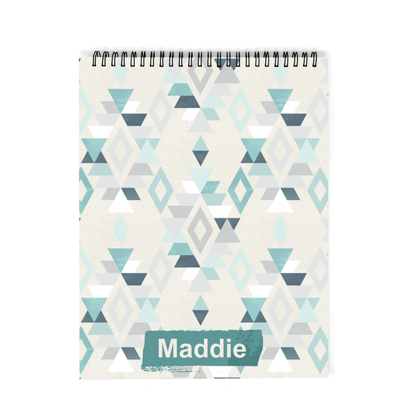 Turquoise Aztec Sketchbook Turquoise Aztec Sketchbook