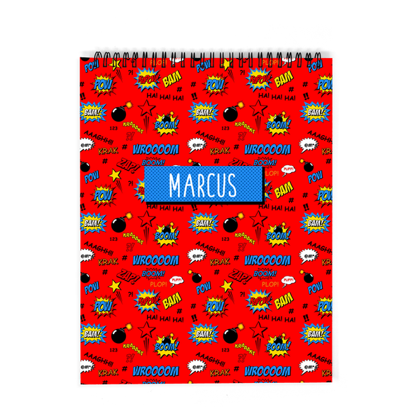Super Hero Exclamations Sketchbook Super Hero Exclamations Sketchbook