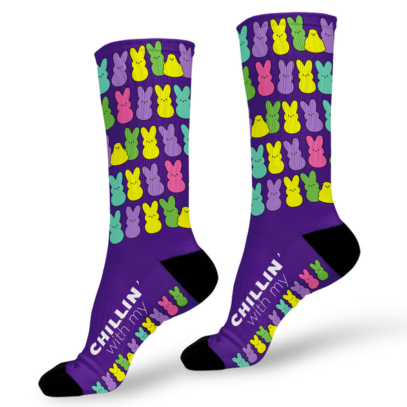 Peeps Chillin Personalized Socks Peeps Chillin Personalized Socks