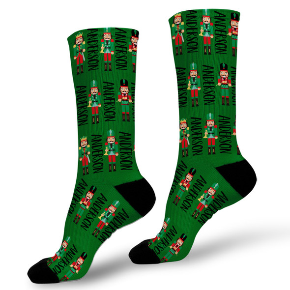 Nutty Nutcracker Personalized Socks Nutty Nutcracker Personalized Socks