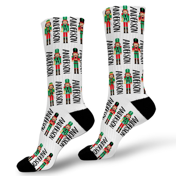 Nutty Nutcracker Personalized Socks Nutty Nutcracker Personalized Socks