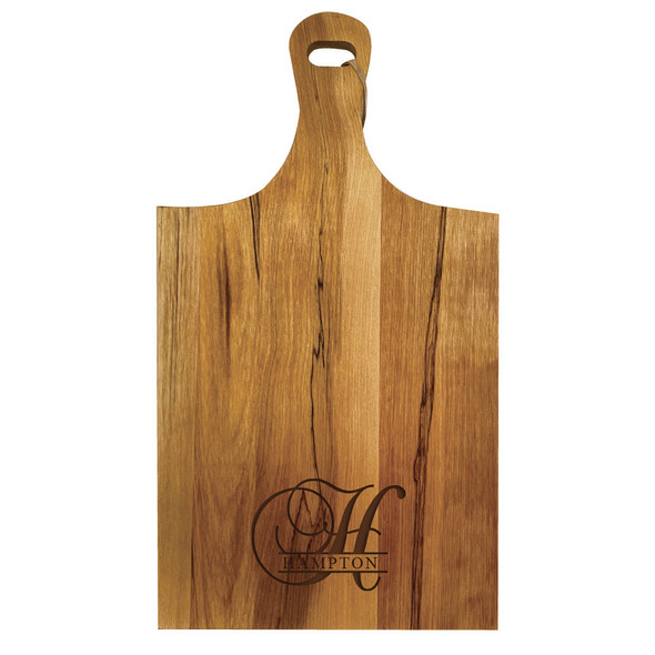Red Birch Cut/Paddle Board - Engraved Baroque Red Birch Cut/Paddle Board - Engraved Baroque