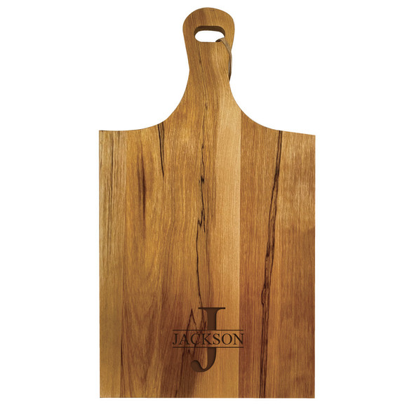 Red Birch Cut/Paddle Board - Engraved Timeltrban Red Birch Cut/Paddle Board - Engraved Timeltrban