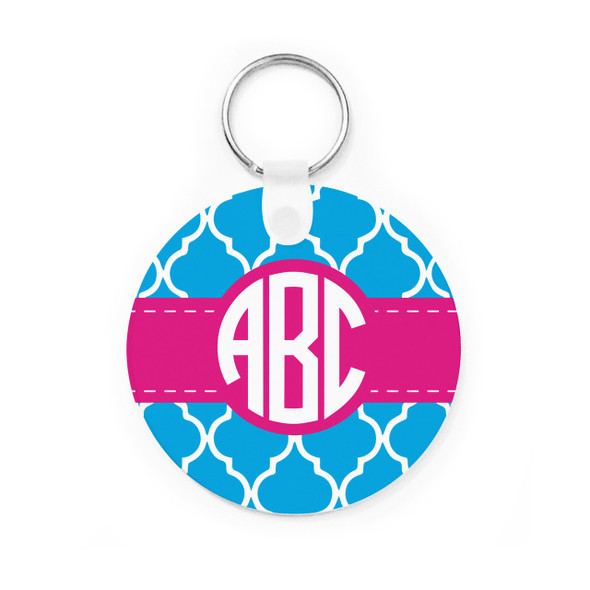 Moroccan Blue Key Chain Moroccan Blue Key Chain