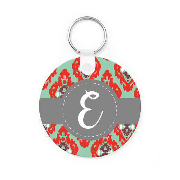 Mint Ikat Key Chain Mint Ikat Key Chain