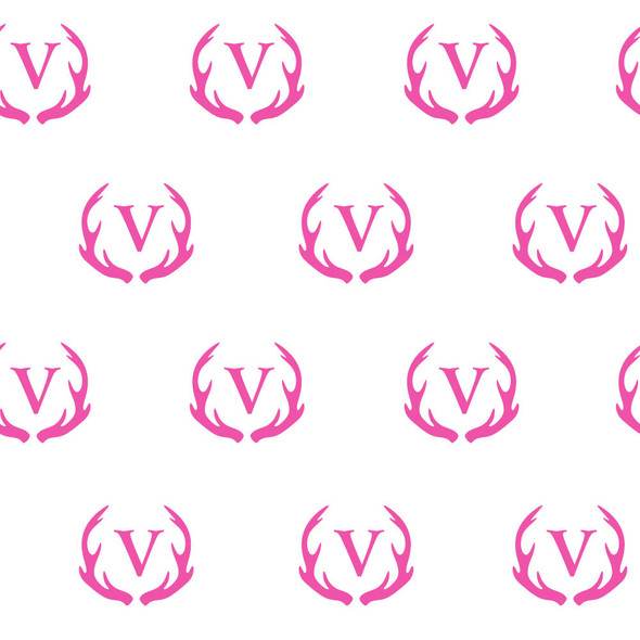 Antler Monogram Gift Wrap Antler Monogram Gift Wrap