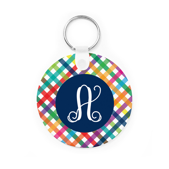 Bentley Plaid Key Chain Bentley Plaid Key Chain