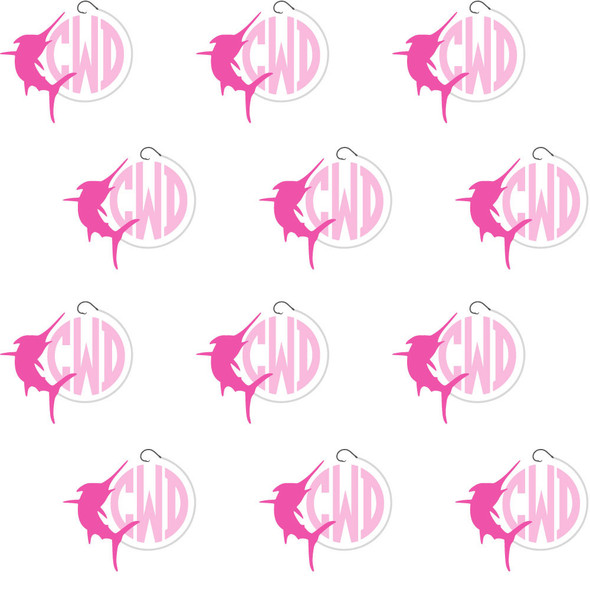 Marlin Monogram Gift Wrap Marlin Monogram Gift Wrap