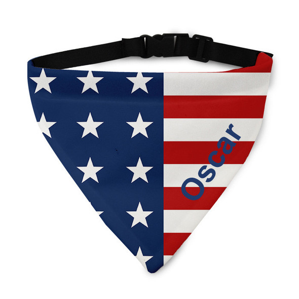 American Flag Pet Bandana Collar American Flag Pet Bandana Collar