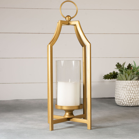 Ludlow Matte Gold Lantern Ludlow Matte Gold Lantern