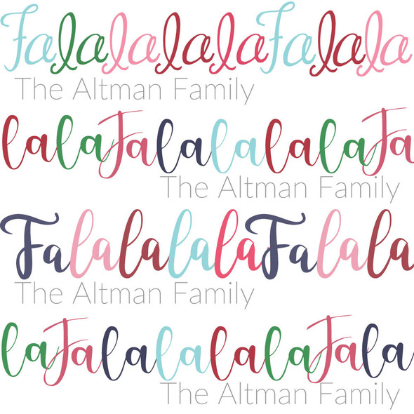 Falala Personalized Gift Wrap- White Falala Personalized Gift Wrap- White