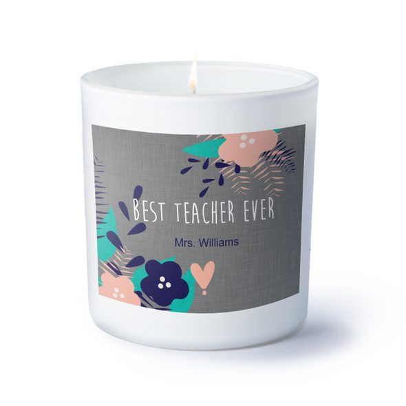 Foliage Candle - Personalized Foliage Candle - Personalized