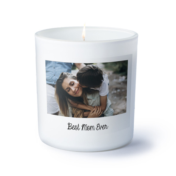 Single Photo Candle - Personalized Single Photo Candle - Personalized