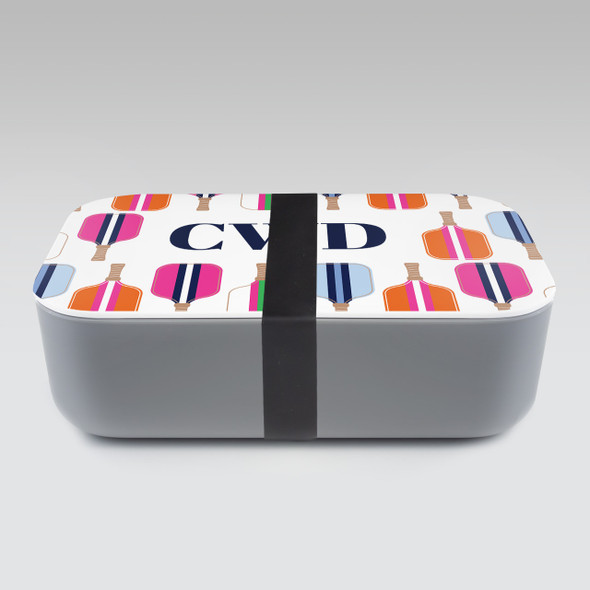 Pickleball Paddles RPET Lunch Box - Personalized Pickleball Paddles RPET Lunch Box - Personalized