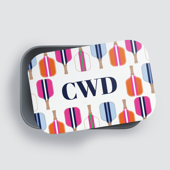 Pickleball Paddles RPET Lunch Box - Personalized Pickleball Paddles RPET Lunch Box - Personalized