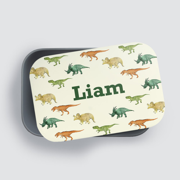 Dinosaurs RPET Lunch Box - Personalized Dinosaurs RPET Lunch Box - Personalized