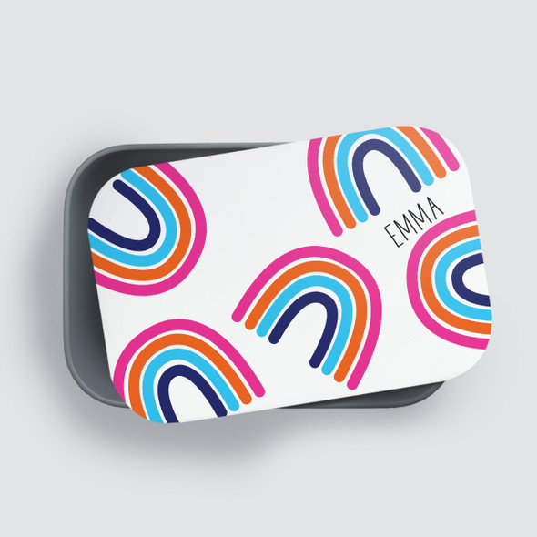Colorful Arches RPET Lunch Box - Personalized Colorful Arches RPET Lunch Box - Personalized