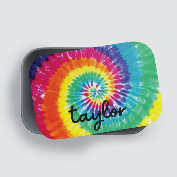 Tie-Dye RPET Lunch Box - Personalized Tie-Dye RPET Lunch Box - Personalized