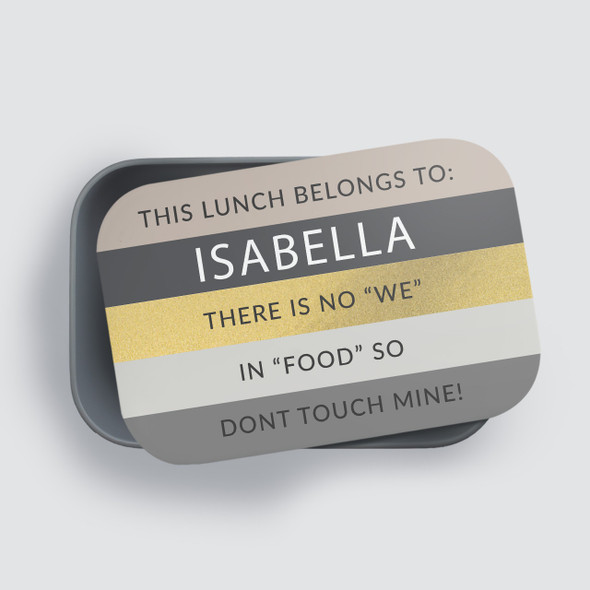 This Lunch Belongs To RPET Lunch Box - Personalized This Lunch Belongs To RPET Lunch Box - Personalized