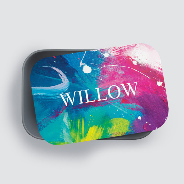 Abstract Paint RPET Lunch Box - Personalized Abstract Paint RPET Lunch Box - Personalized