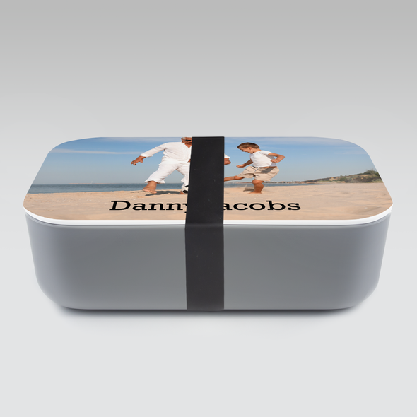 Photo One & Text RPET Lunch Box Photo One & Text RPET Lunch Box