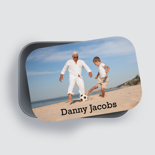 Photo One & Text RPET Lunch Box Photo One & Text RPET Lunch Box