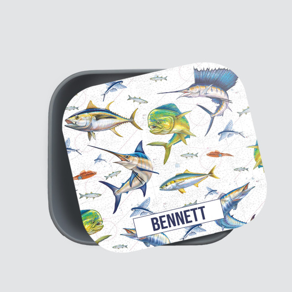 Gamefish RPET Sandwich Box - Personalized Gamefish RPET Sandwich Box - Personalized