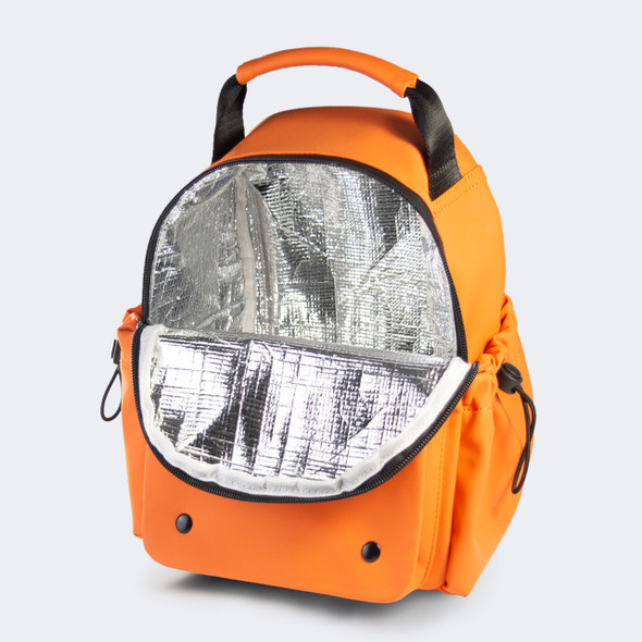 Orange Lunch Sling Backpack