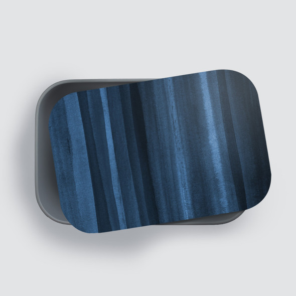 Navy WC Stripes Lunch Box Navy WC Stripes Lunch Box