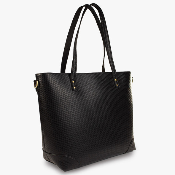 Sutton Tote- Midnight - Stamped Sutton Tote- Midnight - Stamped